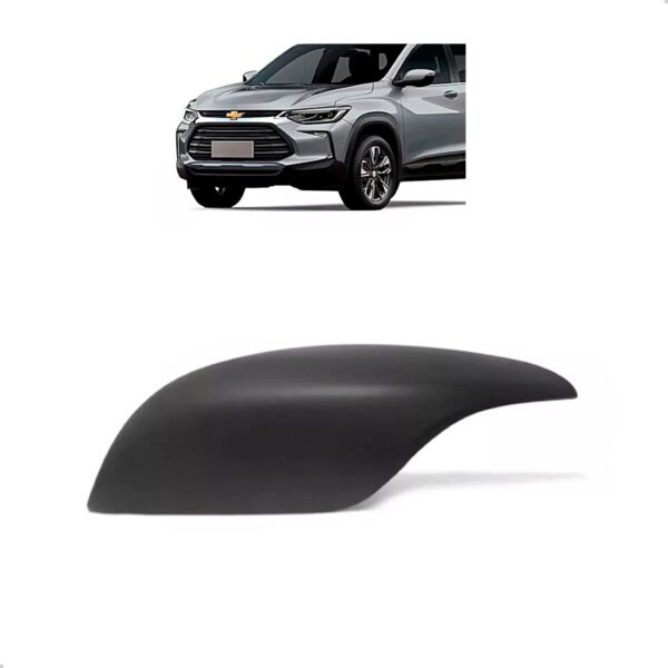 Capa Do Retrovisor Para Tracker 2020 A 2026 Com Furo Pisca Preto Esquerdo