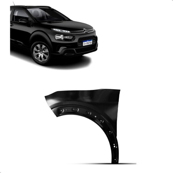 Paralama Para C4 Cactus Ano 2019 2020 2021 2022 2023 A 2024 Esquerdo