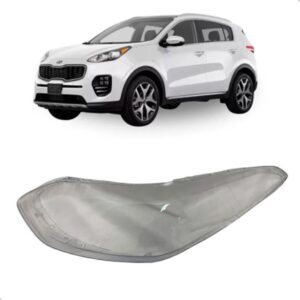 Lente De Farol Para Sportage 2017 2018 A 2019 Novo Acrilico Esquerdo