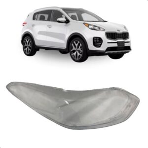 Lente De Farol Para Sportage 2017 2018 A 2019 Novo Acrilico Direito
