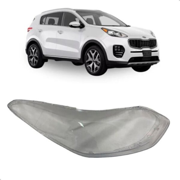 Lente De Farol Para Sportage 2017 2018 A 2019 Novo Acrilico Direito