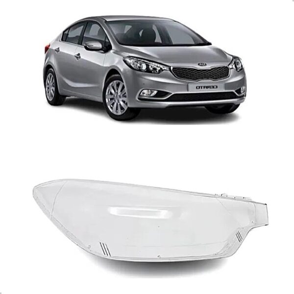 Lente De Farol Para Cerato Ano 2014 2015 2016 Novo Acrilíco Direito