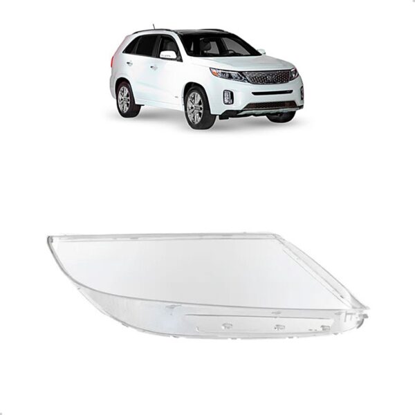 Lente De Farol Para Sorento 2014 2015 A 2016 Novo Acrilico Direito