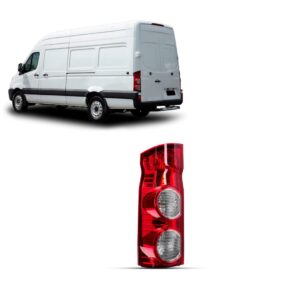 Lanterna Traseira Para Jac E-jv12 2024 2025 Esquerdo/motorista Vermelho