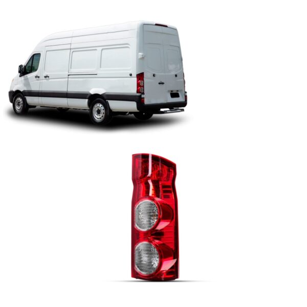 Lanterna Traseira Para Jac E-jv12 2024 2025 Direito/passageiro Vermelho