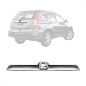 Friso Tampa Traseira Porta Mala Crv 2007 2008 2009 2010 2011 Cinza