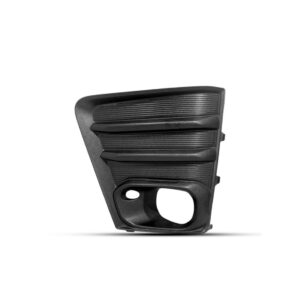 Grade Lateral Da Milha Parachoque Dianteiro Para S10 2025 26 Preto Esquerdo