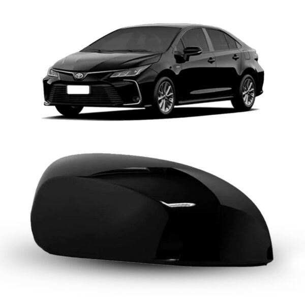 Capa De Retrovisor Para Corolla 2020 2021 2022 2023 A 2026 Esquerdo/motorista