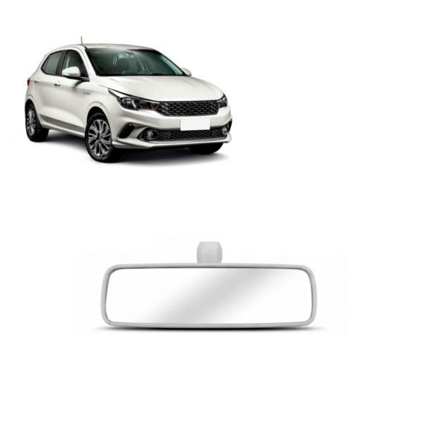 Retrovisor Interno Para Argo 2017 A 26 Uno/cronos/mobi Cinza