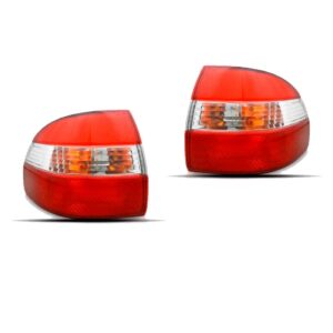 Kit Lanterna Traseira Canto Para Corolla 1998 A 2001 2002 Ambos Lados Bicolor