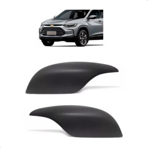Par Capa Retrovisor Para Tracker 2020 A 2026 Com Furo Pisca Preto
