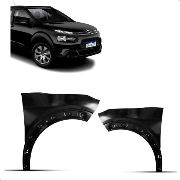 Par De Paralamas Para C4 Cactus 2019 2020 2021 2022 A 2024