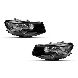 Par Farol Eletri Para T-cross 2019 A 24 Sem Led Sem Projetor Ambos Lados