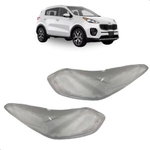 Par Lente De Farol Para Sportage 2017 2018 2019 Novo Acrilic