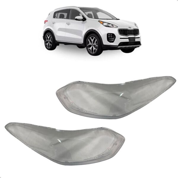 Par Lente De Farol Para Sportage 2017 2018 2019 Novo Acrilic