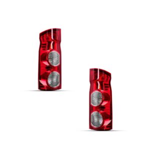 Par Lanterna Traseira Para Jac E-jv12 2024 2025 Ambos Lados Vermelho