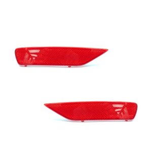 Par Refletor Lanterna Parachoq Tras Para Peugeot 208 2025 26 Vermelho