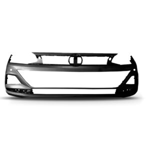 Kit Parachoque Com Grades Polo 2018 A 2022 Com Furo Sensor