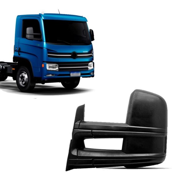 Retrovisor Lateral P/ Delivery 2017 A 2025 Manu/ Braco Longo Esquerdo/motorista