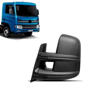 Retrovisor Lateral P/ Delivery 2017 A 2025 Manu/ Braco Curto Esquerdo/motorista