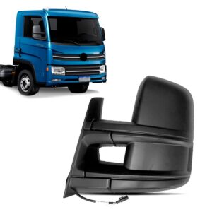 Retrovisor Lateral Delivery 2017 A 25 Eletr/ 12v Braco Curto Esquerdo/motorista
