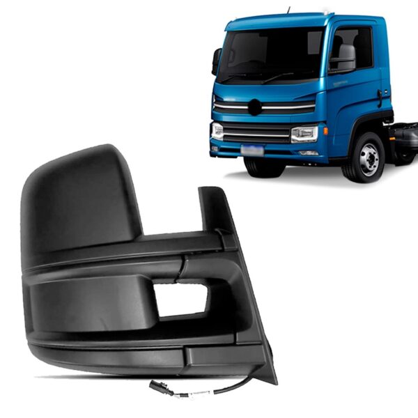 Retrovisor Lateral Delivery 2017 A 25 Eletr/ 12v Braco Curto Direito/passageiro