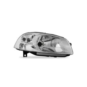Farol P/ Palio 2008 A 2016 Strada 2014 A 2020 Cromado Manual Direito/passageiro