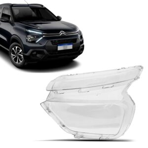 Lente Do Farol Para Citroen C3 2021 2022 2023 2024 A 2026 Esquerdo/motorista