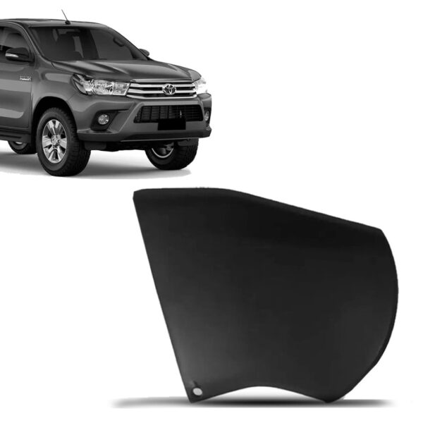 Tampa Pé Do Retrovisor Para Hilux 2016 2017 2018 A 2025 Preto Esquerdo/motorista