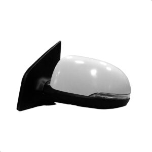 Retrovisor Elétrico Picanto 2010 A 2019 Capa Branca C/pisca Esquerdo