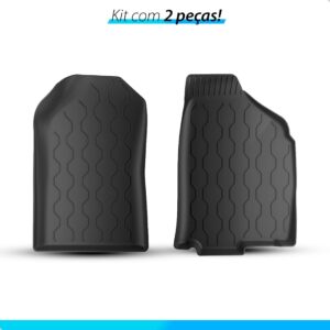 Tapete Bandeja 3d Saveiro 2009 2010 A 2025 2026 Impermeável Preto