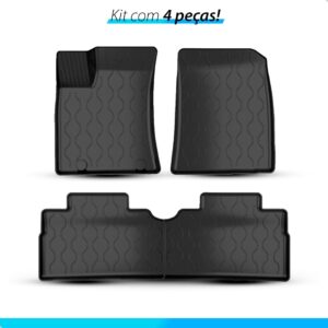Tapete Bandeja 3d Mini Dolphin 2024 2025 A 2026 Impermeável Preto