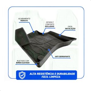 Tapete Bandeja 3d Mini Dolphin 2024 2025 A 2026 Impermeável Preto