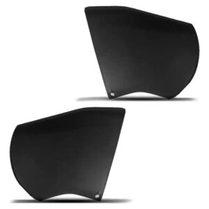 Kit Tampa Pé Do Retrovisor Para Hilux 2016 2017 2018 A 2025 Preto