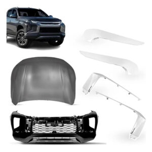Kit Capo E Parachoque Com Kit Molduras P/ Triton 2021 A 2025