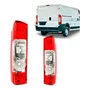 Kit Lanterna Traseira P/ Ducato Furgao 2018 A 2021 Com Furo Ambos Lados Bicolor