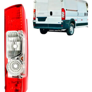 Lanterna Traseira P/ Ducato Furgao 2018 2019 A 2021 Com Furo Esquerdo/motorista Bicolor