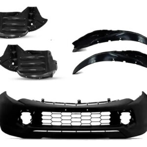 Kit Parachoque P/ L200 Triton 2017 A 2020 Com Kit Parabarros Preto