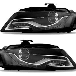 Kit Farol Audi A4 2009 2010 2011 2012 Eletrico Com Led Ambos Lados
