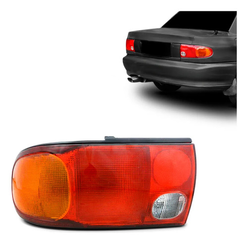 Lanterna Traseira Para Lancer 1993 1994 1995 Tricolor Esquerdo/motorista Tricolor