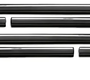 Kit Par Lanterna Fumê E Jogo Friso P/ Omega Gls Cd 1992 A 94 Fumê