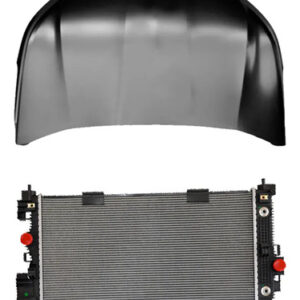 Kit Frente Capo E Radiador Onix 2020 A 2026 1.0 Turbo Auto/