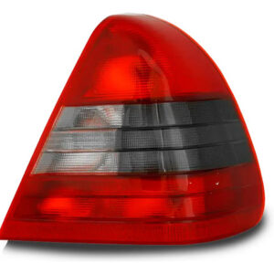 Kit Lanterna Tras/ Mercedes Benz C200 1994/2000 Cristal/fumê Ambos Lados Fumê