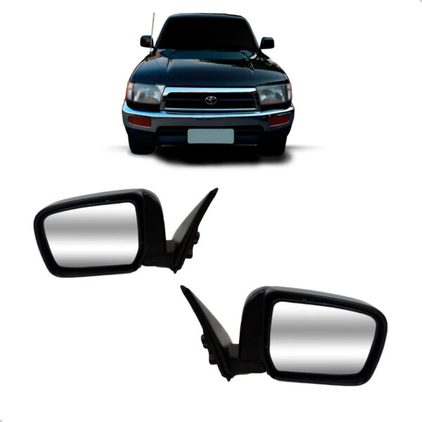 Par de Retrovisor Para Hilux SW4 1997 1998 1999 2000 A 2004