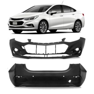 Kit Parachoque Dianteiro E Tras Para Cruze Sedan 2017/2019