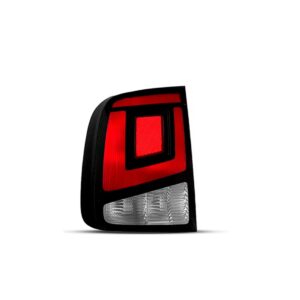 Par Lente Lanterna Traseira Para Saveiro 2023 2024 2025 2026 Vermelho