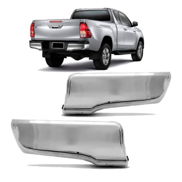 Kit Ponteira Polaina Parachoque Tras/ Hilux Pickup 2016 A 25