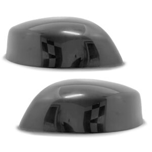 Kit Capa De Retrovisor Para Civic 2012 2014 A 2016 Sem Furo Preto