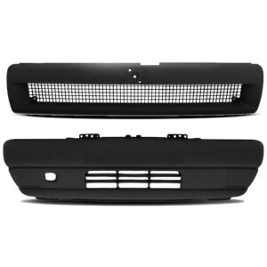 Kit Parachoque E Grade Para Fiat Tipo 1993 1994 A 1996 1997 Preto