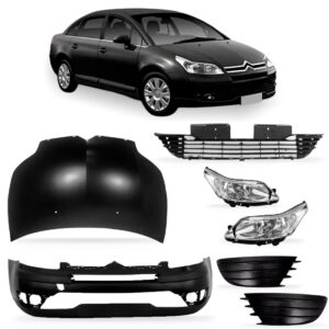 Kit Frente C4 Pallas & Hatch Citroen 2008 A 2014 Sem Milhas